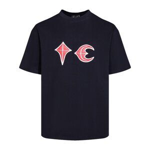 Thug Club Black T Shirt With Bold Red Graphics